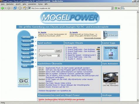 Die Geschichte von MogelPower .